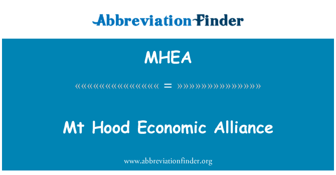 MHEA: MT Hood ekonomikos Aljansas