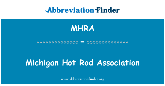 MHRA: Michigan Hot Rod Association