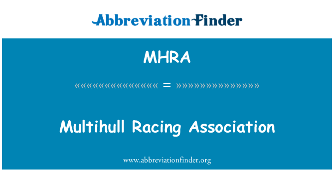 MHRA: สมาคมแข่ง multihull
