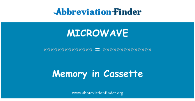 MICROWAVE: Pa janm bliye Cassette