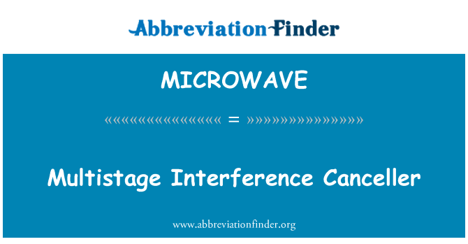 MICROWAVE: D' entèferans complétés