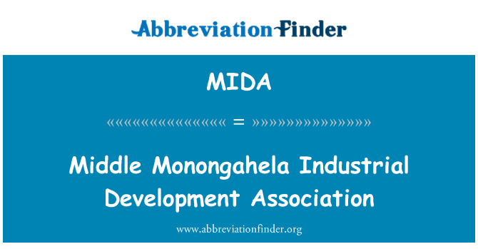 MIDA: Srednji Monongahela industrijskega razvoja združenje