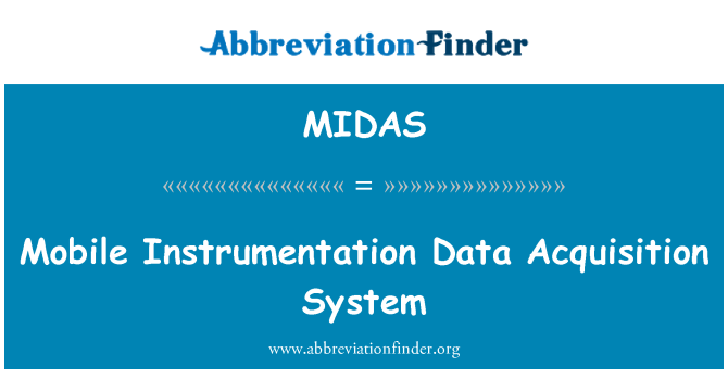 MIDAS: Mobil Instrumentation done akizisyon sistèm