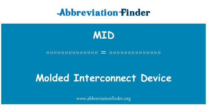 MID: Modelat interconnectar dispositius