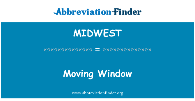 MIDWEST: Di chuyển cửa sổ