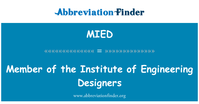 MIED: Membru tal-disinjaturi tal-Istitut tal-Inġinerija