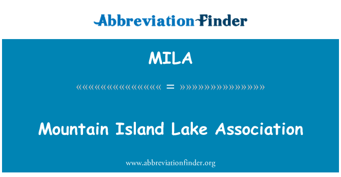 MILA: Gunung Pulau Tasik Persatuan