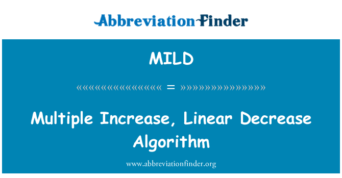 MILD: Żieda multipli, tnaqqis lineari algoriżma