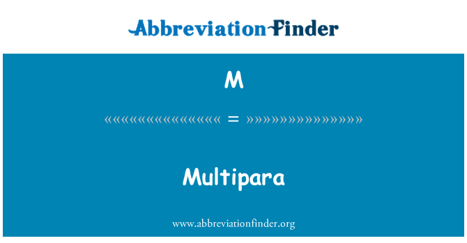 M: Multipara
