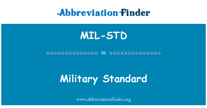 MIL-STD: Military Standard