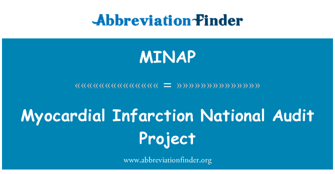 MINAP: Pwojè nasyonal Audit du Leur