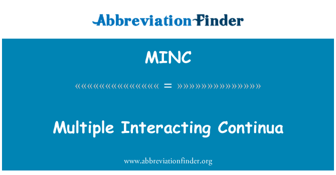 MINC: Continua diffikultuż multipli