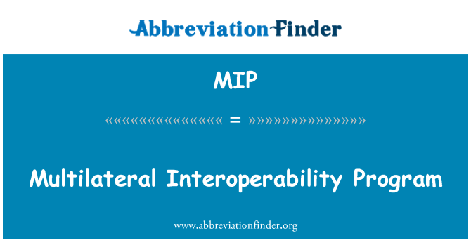 MIP: Multilaterální spolupráce Program