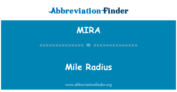 MIRA: Ir-raġġ tal-mili