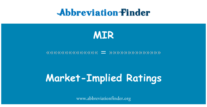 MIR: Mache Implicite Évaluations