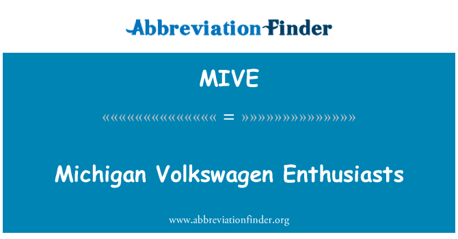 MIVE: Michigan Volkswagen Aux