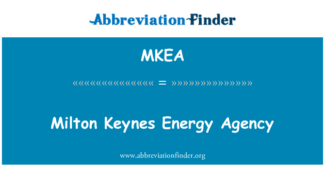 MKEA: Milton Keynes Energy Agency