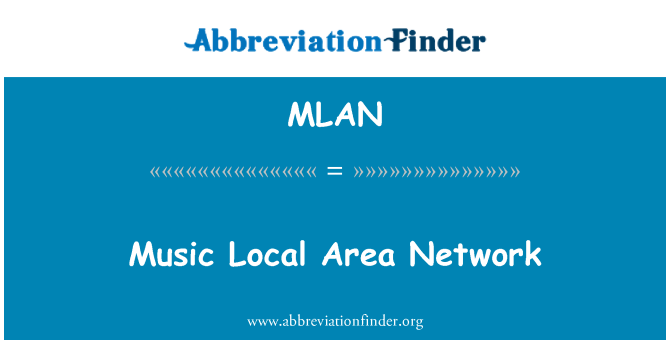 MLAN: Music Local Area Network