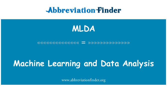 MLDA: Машинное обучение и анализ данных