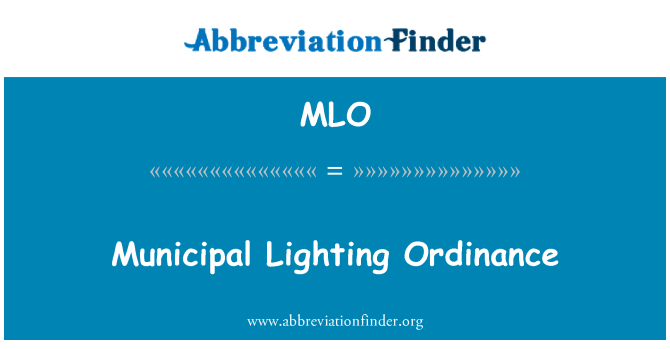 MLO: Ekleraj minisipal Sur