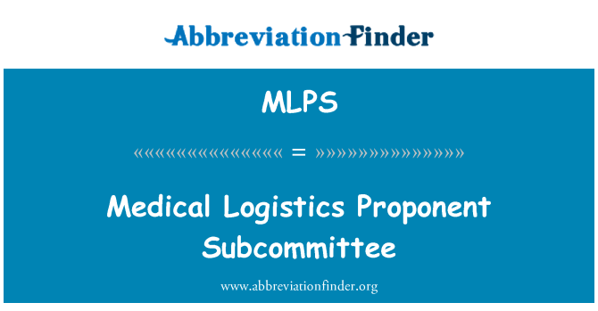 MLPS: Zdravotnické logistiky zastáncem podvýboru