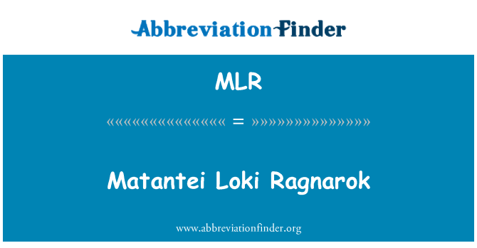 MLR: Matantei Loki Ragnarok