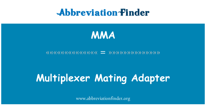 MMA: Multiplexeur Surface adaptè