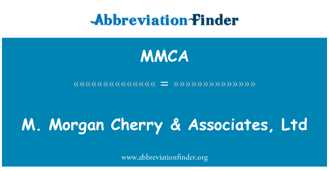 MMCA: Mudumbai Morgan Cherry & Associates, Ltd
