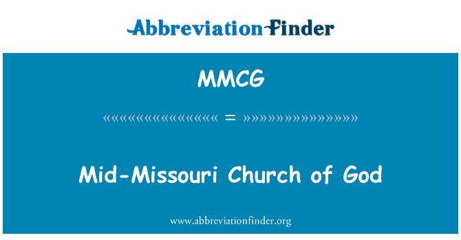 MMCG: Missouri mitja l'església de Déu