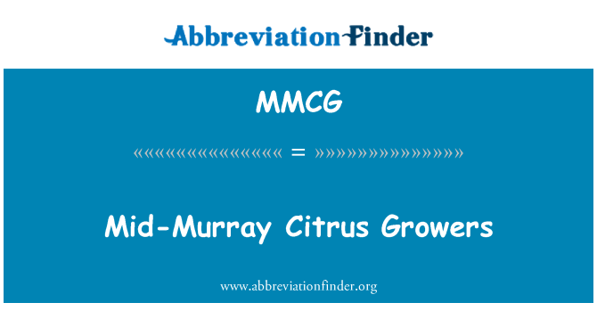 MMCG: Mitjans-Murray productors cítrics