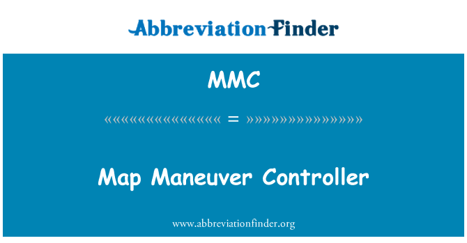 MMC: Mappa manovra Controller