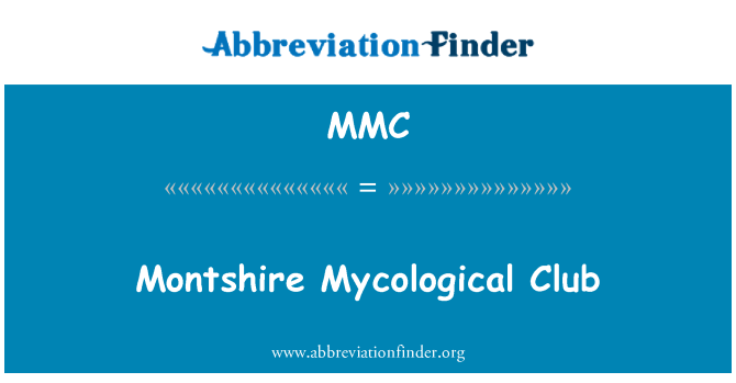 MMC: Montshire mykologiske Club