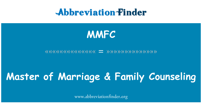 MMFC: Mestre del matrimoni & Assessorament familiar
