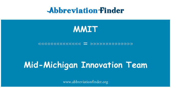MMIT: Mid-Michigan inovace tým