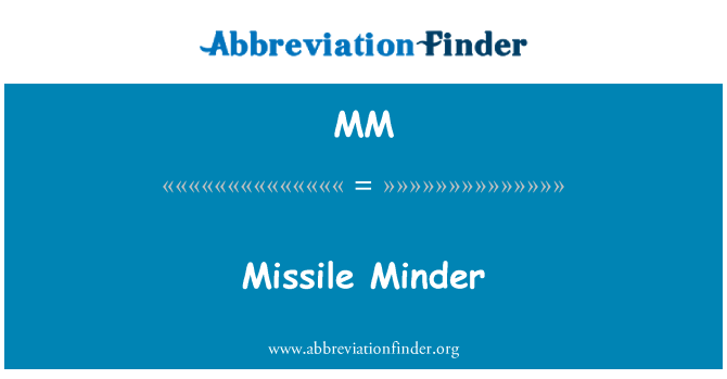 MM: Anti-rachetă Minder