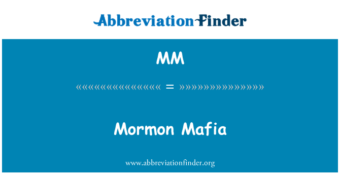 MM: Mafia mormona