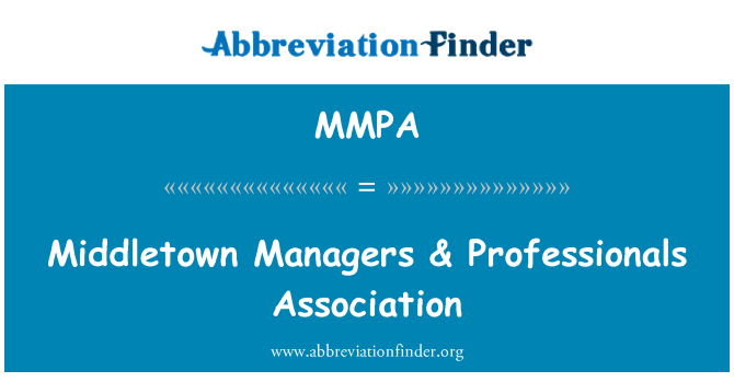 MMPA: Middletown Managers & Professionals Association