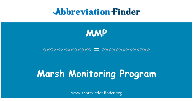 MMP: Marsh seire programm