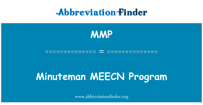 MMP: Minuteman MEECN programm