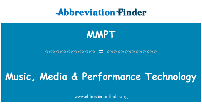 MMPT: Musik, Media & utförande teknologien