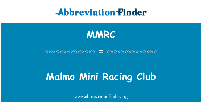 MMRC: Malmo curses Mini Club