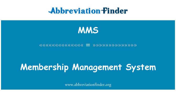 MMS: Medlemskab Management System