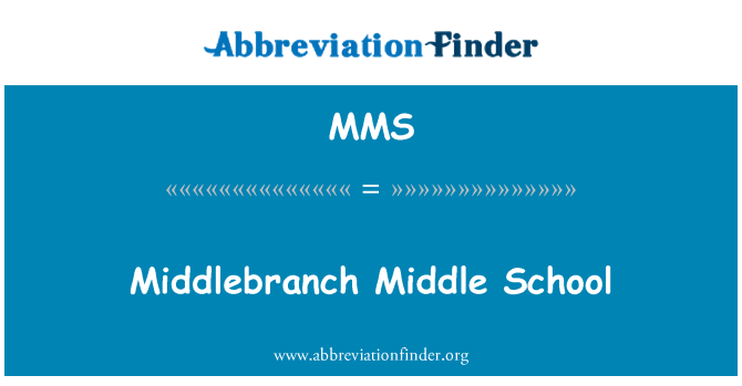 MMS: Middlebranch Γυμνάσιο