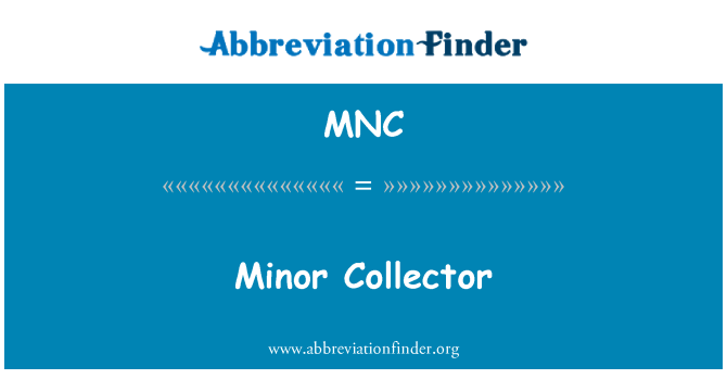 MNC: Mindre Collector