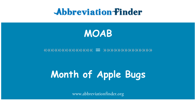 MOAB: Mwa Apple bèt