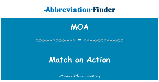 MOA: À sou aksyon