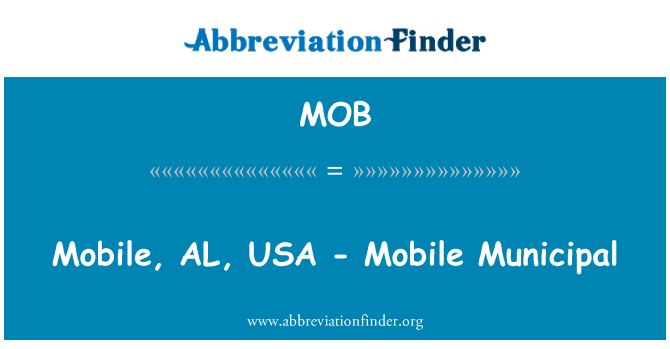 MOB: Mobil, AL, AUX - minisipal mobil
