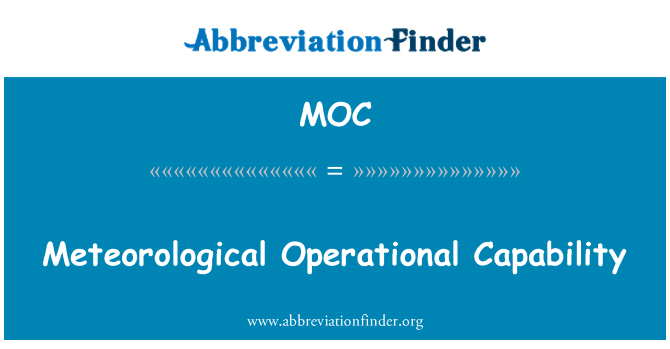 MOC: Meteorologi keupayaan operasi