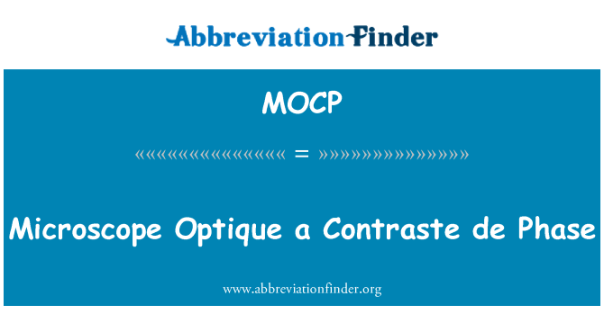 MOCP: Mikroskopas Optique Contraste de etapas