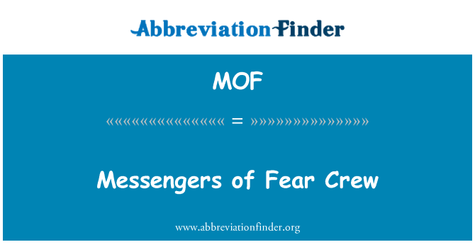 MOF: Glasniki strah Crew